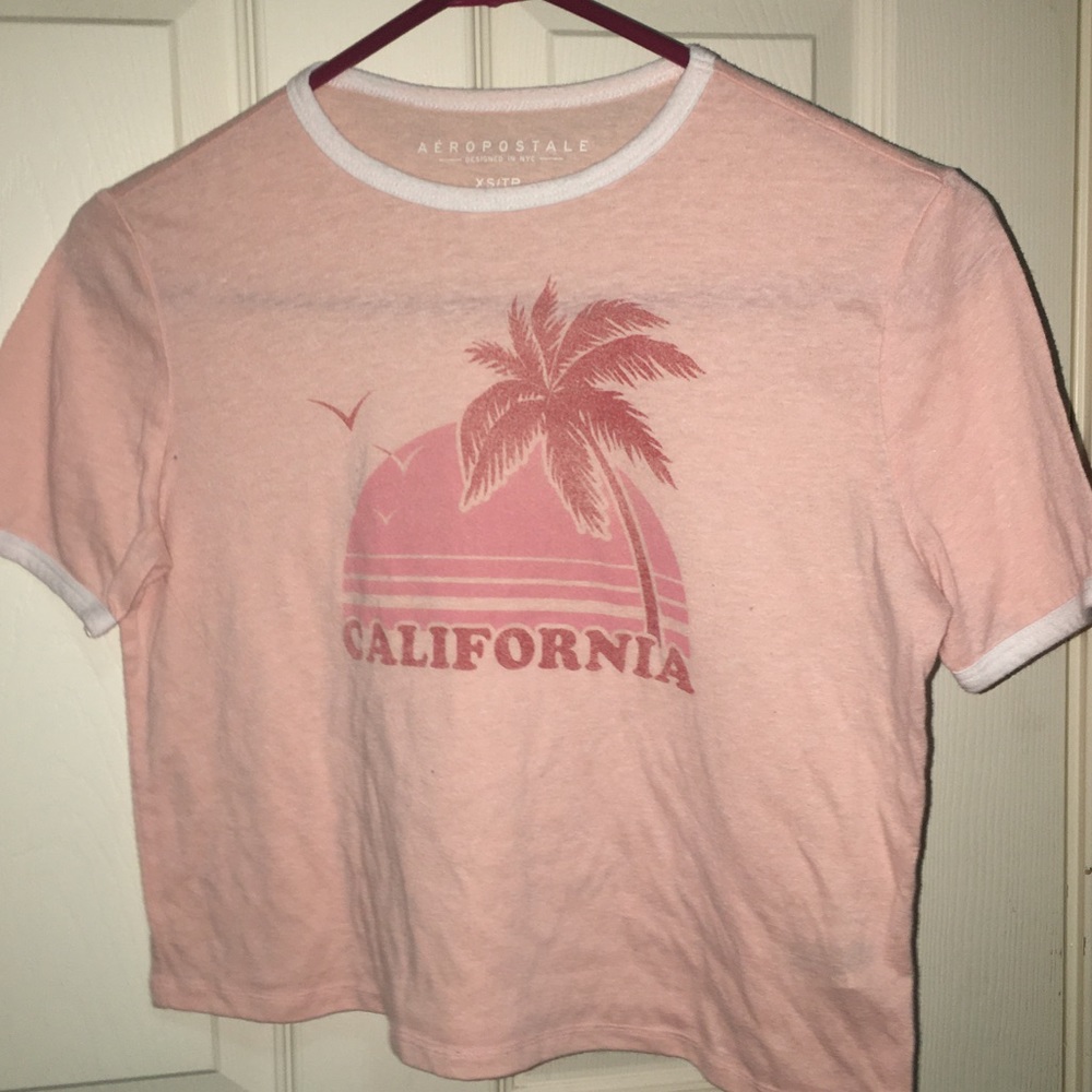 cropped tee.